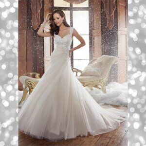 NWT Sophia Tolli Wedding Gown y21508 Sidney